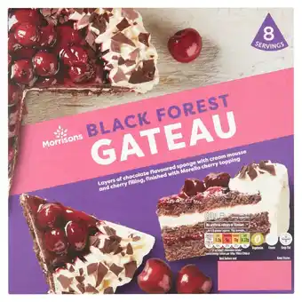Morrisons Morrisons black forest gateau offer