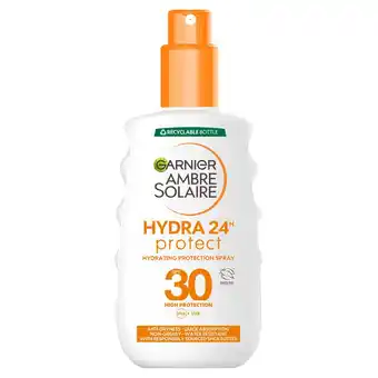 Morrisons Ambre solaire hydra 24 spf 30 spray offer