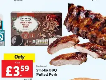 Lidl Birchwood Smoky BBQ Pulled Pork 400g offer