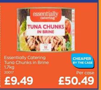 Bestway Essentially catering tuna chunks in brine offer
