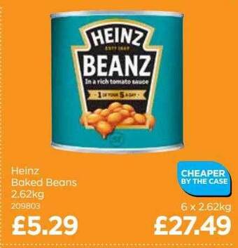Bestway Heinz baked beans offer