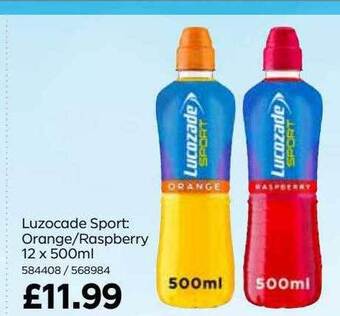 Bestway Lucozade sport offer