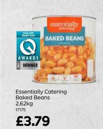 Bestway Essentially catering baked beans offer