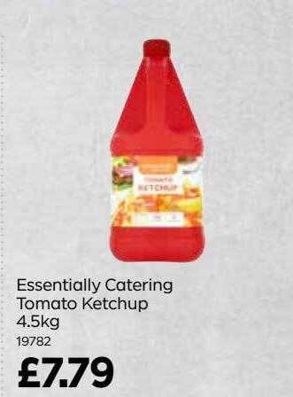 Bestway Essentially catering tomato ketchup offer