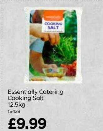 Bestway Essentially catering cooking salt offer