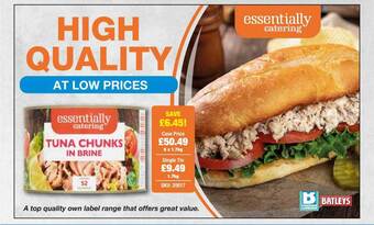 Bestway Essentially catering tuna chunks in brine offer