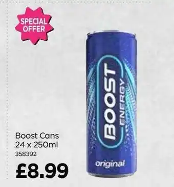 Bestway Boost cans offer