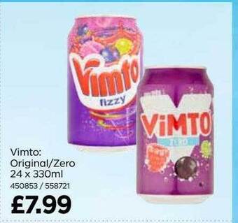 Bestway Vimto offer