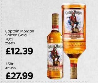 Bestway Captain morgan spiced gold offer