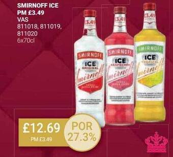 Bestway Smirnoff ice offer