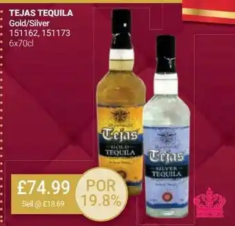 Tejas tequila
