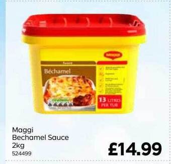 Bestway Maggi bechamel sauce offer