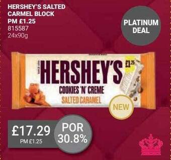 Bestway Hershey's salted carmel block offer