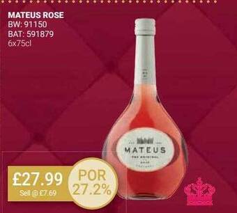 Bestway Mateus rose offer