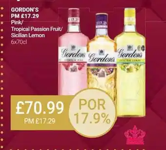 Bestway Gordon's offer