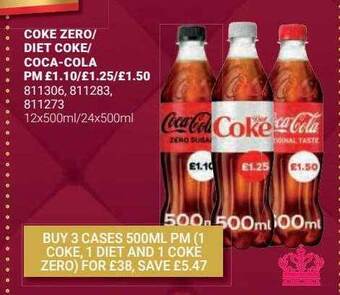 Bestway Coke zero-diet coke-coca-cola offer