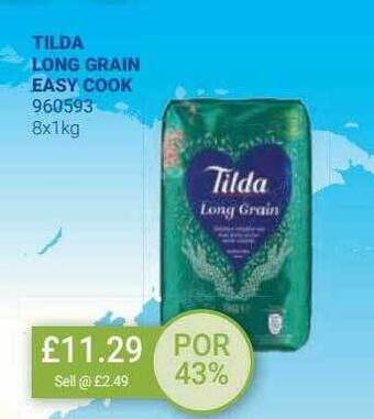 Bestway Tilda long grain easy cook offer