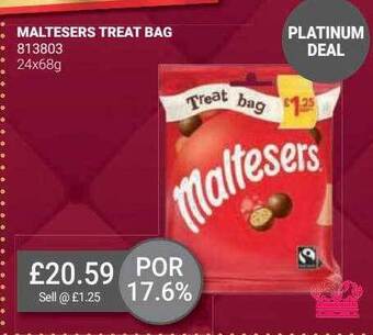 Bestway Maltesers treat bag offer