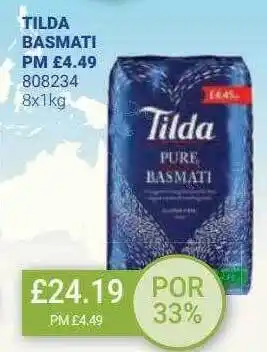 Bestway Tilda basmati offer