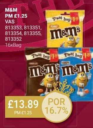 Bestway M&m offer