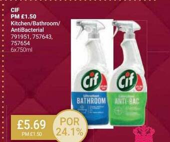 Bestway Cif offer