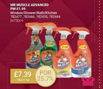 Bestway Mr muscle advanced offer