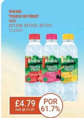 Bestway Volvic touch of fruit offer