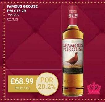 Bestway Famous grouse offer