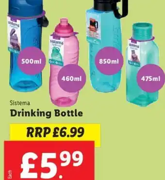 Lidl Sistema Drinking Bottle offer