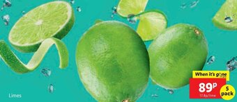 Lidl Limes offer