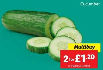 Lidl Cucumber offer