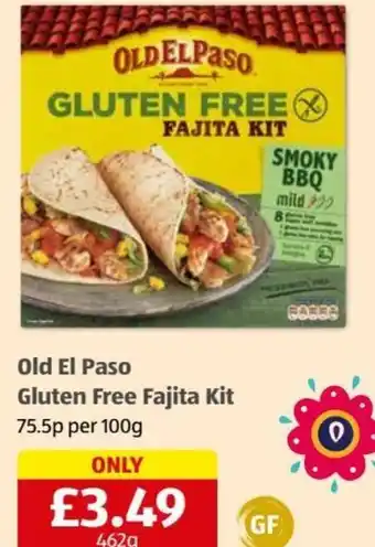 Aldi Old El Paso Gluten Free Fajita Kit offer