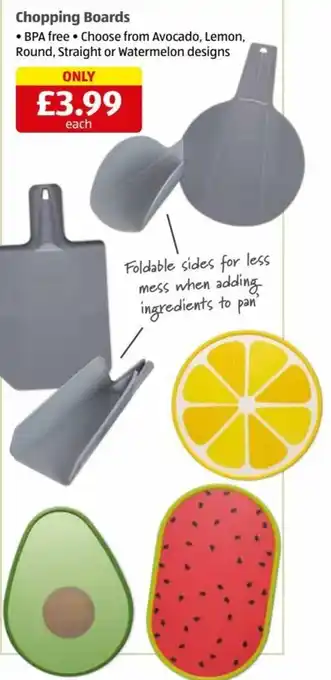 Aldi Chopping Boards offer