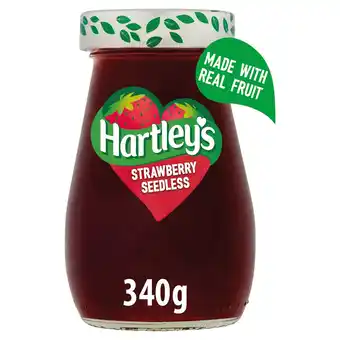 Morrisons Hartley's strawberry seedless jam offer