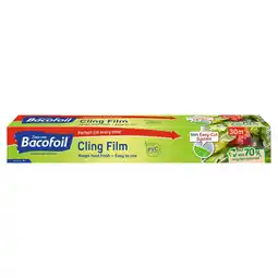 Morrisons Bacofoil pvc free cling film 30m offer