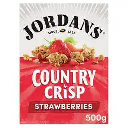 Morrisons Jordans strawberry country crisp offer