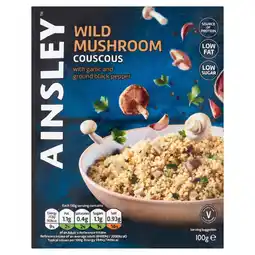 Morrisons Ainsley harriot wild mushroom cous cous offer