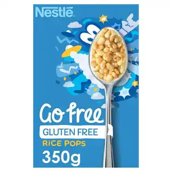 Morrisons Nestle go free rice pops gluten free cereal offer