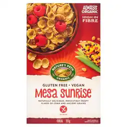 Morrisons Nature's path gluten free mesa sunrise cereal offer