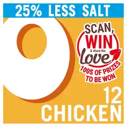 Morrisons Oxo 12 reduced salt chicken stock cubes offer