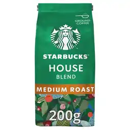 Morrisons Starbucks house blend ground coffee offer