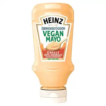 Morrisons Heinz seriously good vegan mayonnaise chilli offer