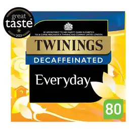 Morrisons Twinings everyday decaffeinated 80 tea bags offer