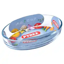 Morrisons Pyrex clear oval 21cm roaster offer