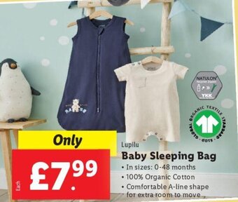Lidl Lupilu Baby Sleeping Bag offer