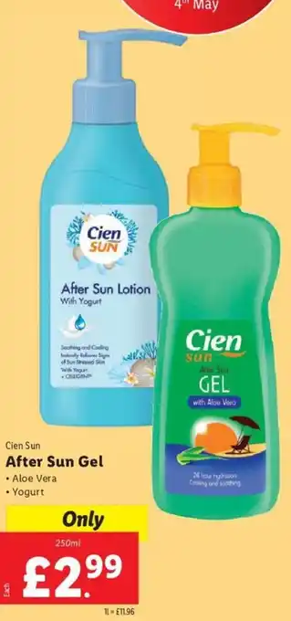 After Sun Gel