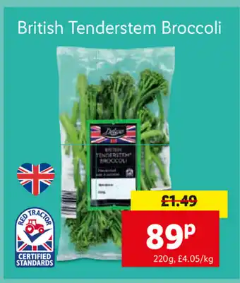 Lidl British Tenderstem Broccoli offer