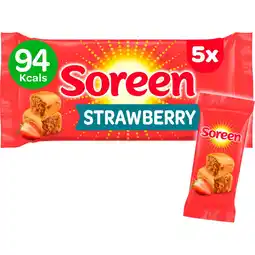 Morrisons Soreen strawberry lunchbox loaves offer