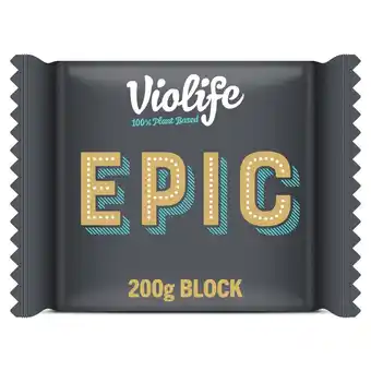 Morrisons Violife epic mature cheddar flavour block offer