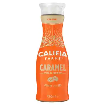 Morrisons Califia farms cold brew caramel oat coffee offer